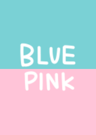ブルー＆ピンク