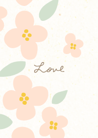 gentle flowers and leaves2