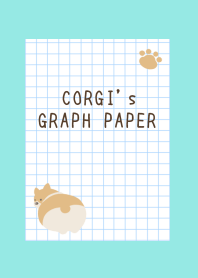 CORGI's GRAPH PAPER/BLUE GREEN
