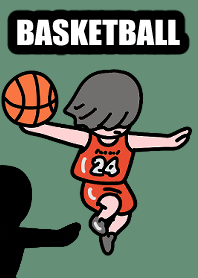 Basketball dunk 001 redkhaki