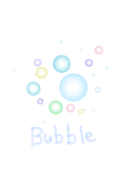 Bubbles of pastel color