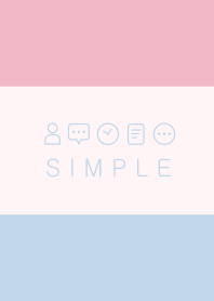 SIMPLE(pink blue)V.3b