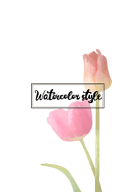 Watercolor style Theme ver.Japan 20