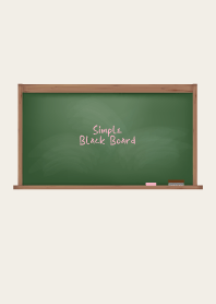 Black Board Simple 22
