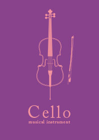 Cello gakki Amaranth purple