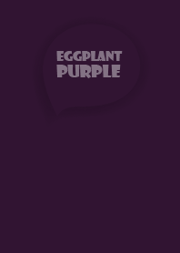 Love Eggplant Purple Button