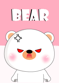 Big Head white bear Theme