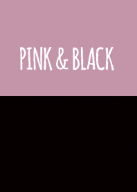 ピンク&ブラック 2
