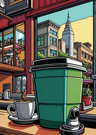 Cozy Coffee shop 7eF6b6