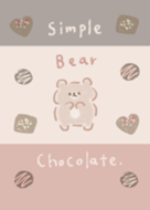 bear chocolate beige
