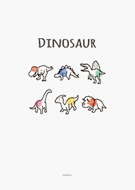 Gray : Dinosaur theme
