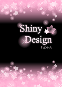 Shiny Design Type-A -Baby Pink & Star-