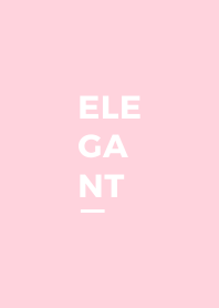 Elegant Pink