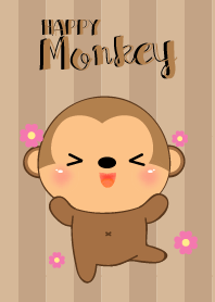 Happy Cute Monkey Theme