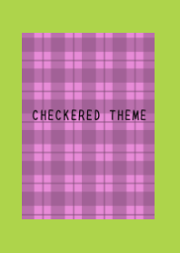 PINK CHECKERED THEMEj-RED-GREEN