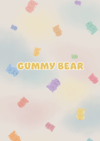 gummy bear2 - water color beige