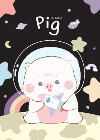 จ้าวหมูในกาแลคซี่ สีดำ