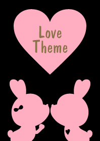 LOVE THEME Pink and Black 95