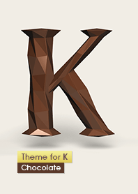 Theme for Initial K . [Chocolate]