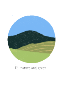 hi, nature and green