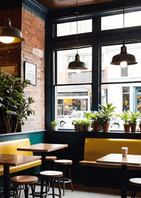 Cozy Coffee shop 9E9E82