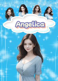 Angelica beautiful girl blue04