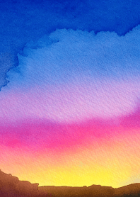 Sky blue watercolor Vol.1