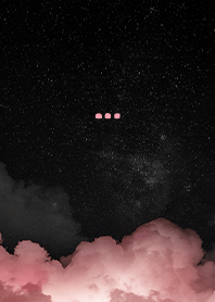 Cloud I - Black Pink