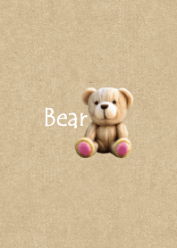 Simple amigurumi bear
