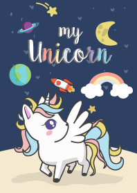 My Unicorn.(Blue Galaxy Ver.)