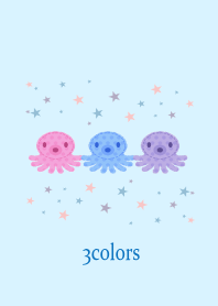 3colors octopuses