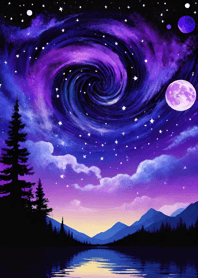 Bright Moon and Dawn 185F69