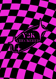 Y2K CHECKERED 02  - PINK 1