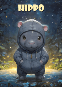 Little Hippopo, a cute