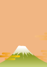 縁起がよいかも富士山の上品な着せかえ