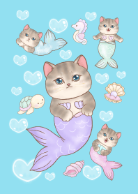 cutest Cat mermaid 135