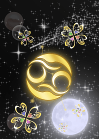 致富巨蟹座标记和四叶草