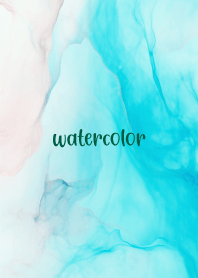 Pastel watercolor-BLUE 43