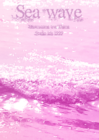 Sea wave pink