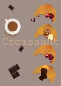 Croissant + milk tea [os]