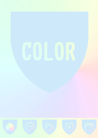 blue color rainbow  X20