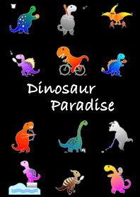 Dinosaur Paradise 14 Black(Sport Theme)