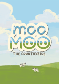 Moo moo! In the countryside.