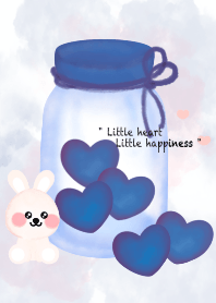 Lovely blue heart 5