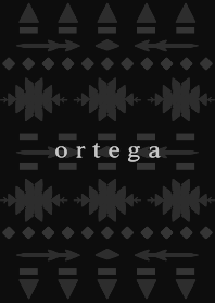ortega black & gray
