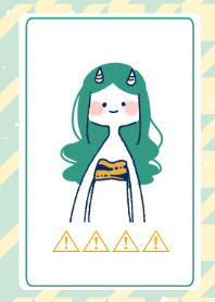 Tiger pattern Oni girl