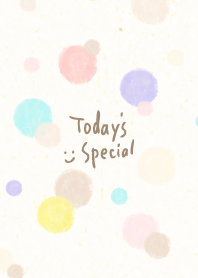 Watercolor dot Colorful11 from Japan