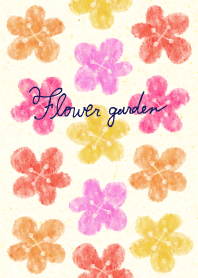 Flower garden-Colorful4-
