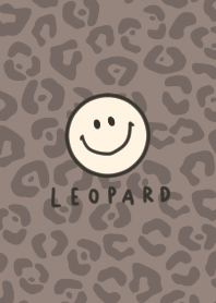 Leopard pattern and smile. Greage.