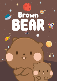 Brown Bears Cutie Galaxy Coco